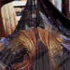 Midnight Mirage Embellished Fabric