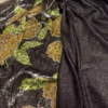 Golden Bloom Luxe Jacquard Fabric