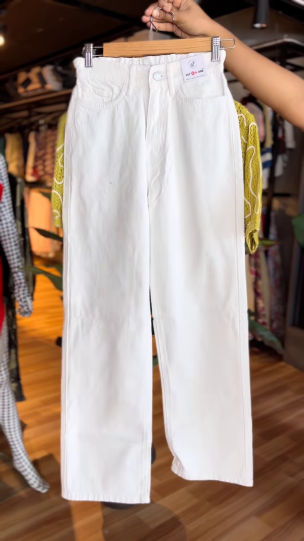 Lime Mesh Shirt Co-ord Set with White Ribbed Tank & Wide-Leg Trousers