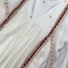 2624-1.png Elegant White Premium Partywear Gown / Dress with Embellished Detailing