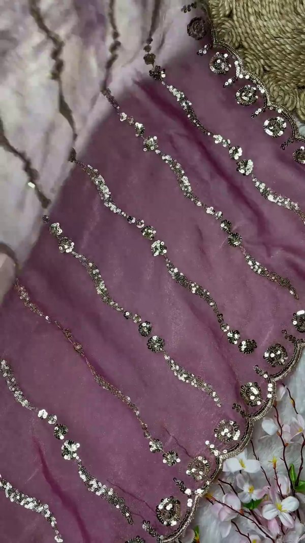 2626-1.png Dusky Rose Mauve Embellished Designer Blouse