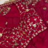 2630-1.png Deep Wine Red Embroidered Designer Blouse with Dupatta
