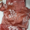Lilac Orchid Embroidered Designer Blouse with Scalloped Dupatta Set