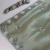 2649-2.png Royal Rani Pink Heavy Embroidered Designer Saree with Sequin Accents