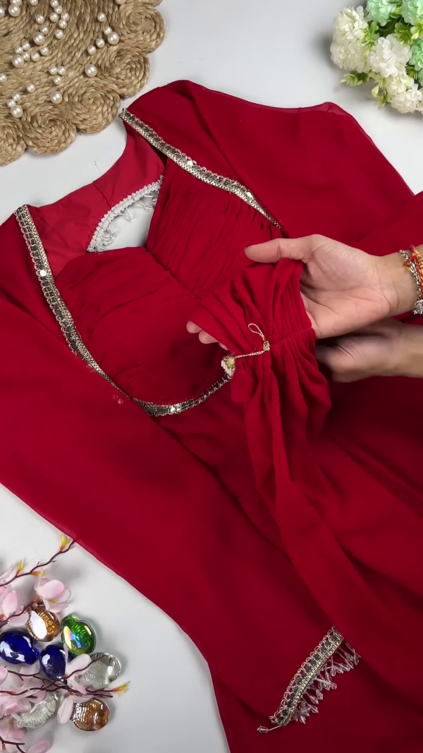 2652-1.png Crimson Passion Designer Ruched Gown with Crystal Accents