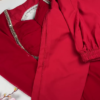 2652-2.png Crimson Passion Designer Ruched Gown with Crystal Accents