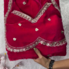 2662-1.png Majestic Rani Pink Scalloped Designer Gown