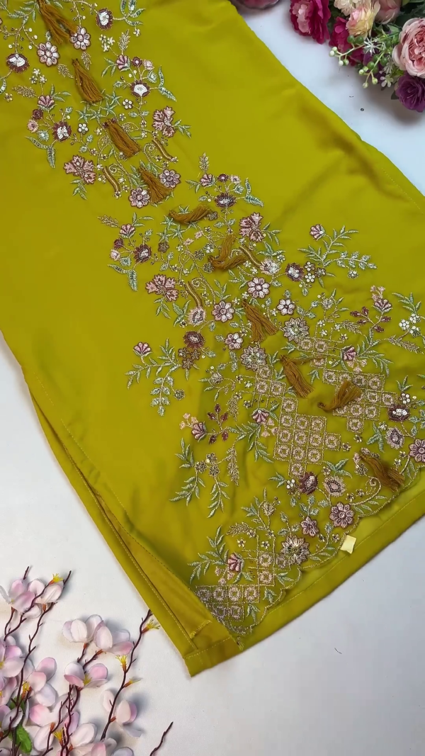 2667-1.png Luminous Cream Embroidered Anarkali with Floral Artistry