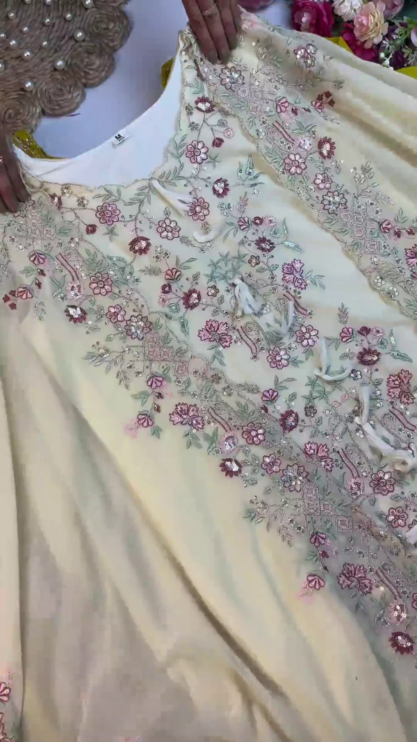 2667-6.png Luminous Cream Embroidered Anarkali with Floral Artistry