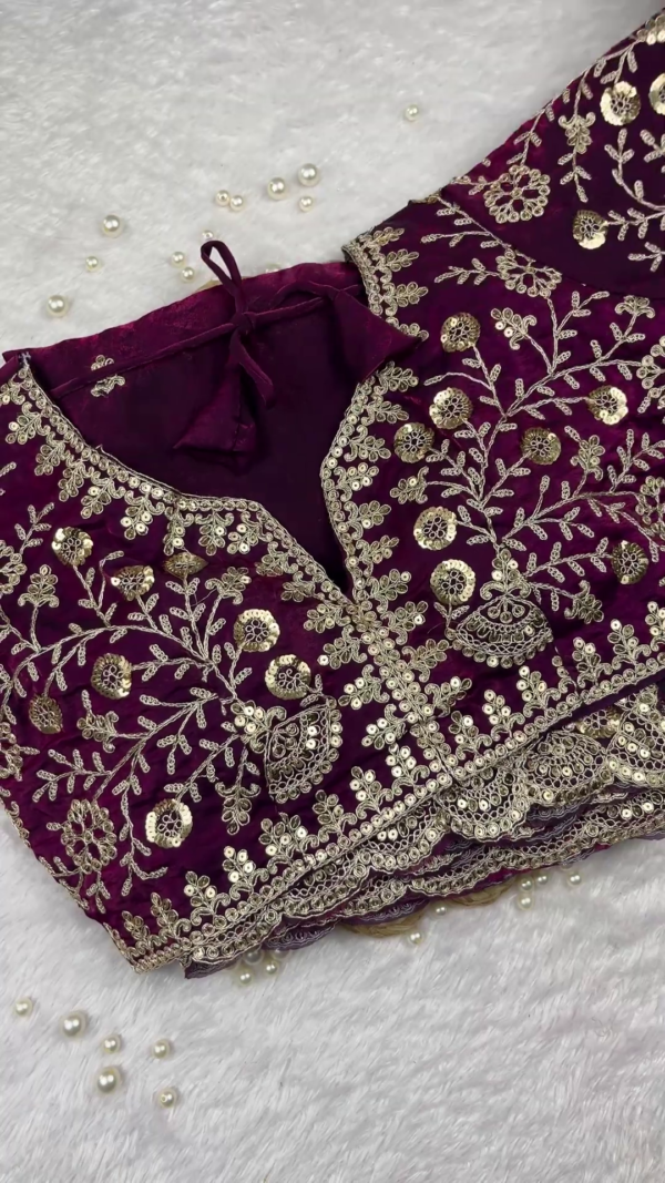 2671-2.png Royal Plum Scalloped Designer Ensemble