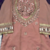 Royal Purple Silk Kurti with Intensive Mirror Artistry