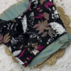 Midnight Black Floral Sequin-Embellished Blouse