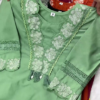 Royal Maroon Kurti with Rose Motif Embroidery