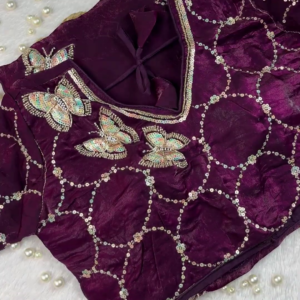 2684-2.png Grand Plum Ensemble with Butterfly Sequin Artistry
