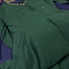 2692-3.png Forest Green Anarkali with Scalloped Zari Detailing