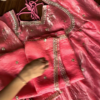 Ethereal Rose Pink Anarkali with Scalloped Zari Artistry