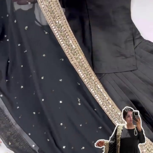 2699-3.png Grand Midnight Black Anarkali with Concentrated Zari Borders