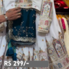 27-2-1.png Royal White & Teal Embroidered Lehenga Set – Majestic Elegance