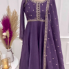 2701-4.png Regal Plum Embroidered Anarkali Set