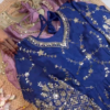 Grand Champagne Mirror-Work Anarkali Set