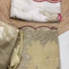2729-1.png Ivory Shimmer Organza Saree with Scalloped Sequin Borders