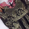 Jewel-Toned Georgette Anarkali Set with Ornate Zari and Sequin Bodice
