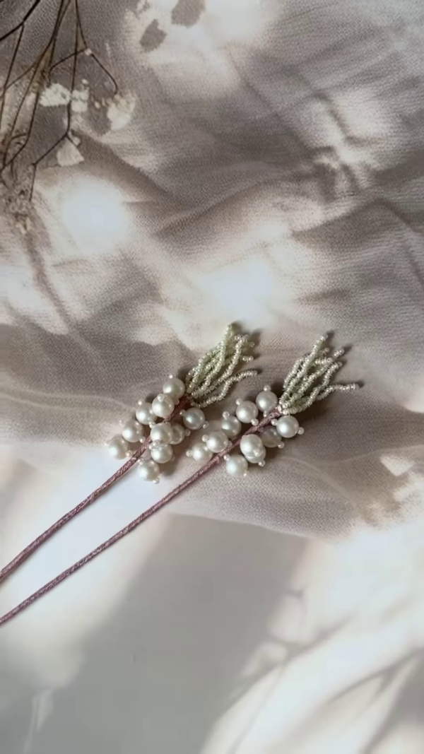 Blush Pink Embroidered Tie-Up Blouse