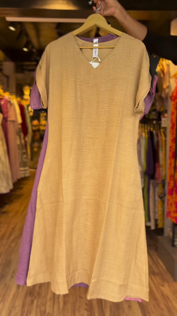 Blush Breeze Cotton Dress – Soft Pink Summer Essential
