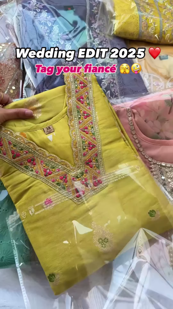 Wedding Edit 2025: Blush Pink Embellished Kurta