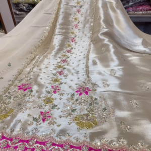 301-1.png Ivory Silk Embroidered Lehenga Set