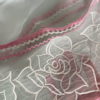 350-2.png Sky Blue Organza Appliqué Work Unstitched Suit Set