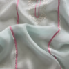 350-4.png Sky Blue Organza Appliqué Work Unstitched Suit Set