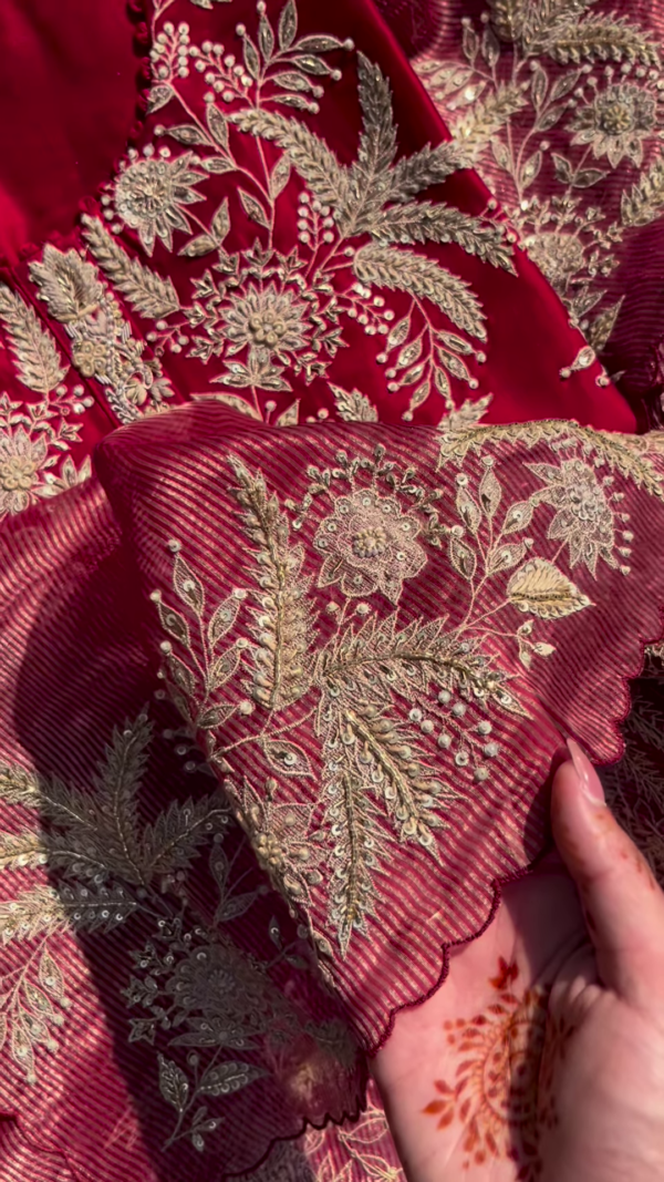 355-2.png Crimson Zari Embroidered Unstitched Suit Set