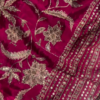 357-3.png Rani Pink Mirror and Zari Embroidered Lehenga Choli Set