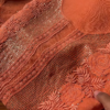 Coral Floral Embroidered Sequin Unstitched Suit Set