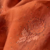 Coral Floral Embroidered Sequin Unstitched Suit Set