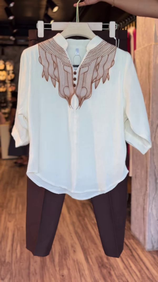42-2-1.png Ember Thread: Embroidered Tunic & Tapered Trouser Set