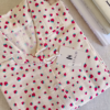 45-1.png Soft Cotton Strawberry Print Nightwear Shirt