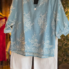 46-2-1.png Sky Bloom: Powder Blue Embroidered Co-Ord Set