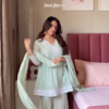 Elegant Lilac Embroidered Anarkali Suit