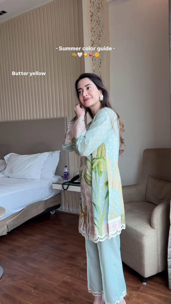 Pastel Bloom Summer Lawn Suit – Effortless Elegance