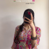 Vibrant Paisley Print Long Kurta – A Splash of Colors
