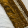 Golden Mirror-Work Lehenga Set