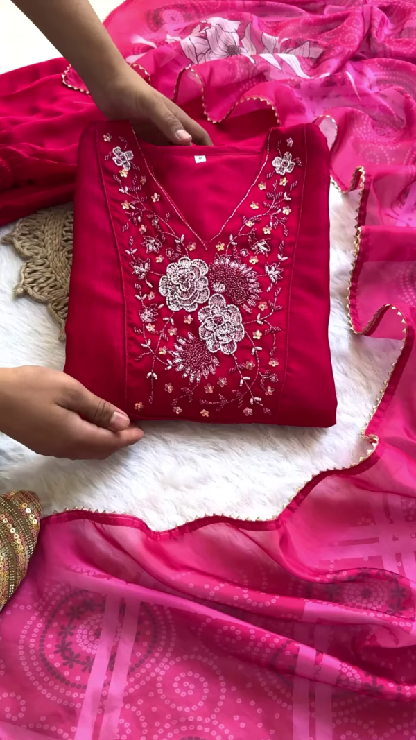 66-2.png Radiant Rose Pink Embroidered Suit – A Timeless Ethnic Masterpiece