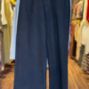 Dusty Blue Oversized Shirt with Black Inner Tank & Wide-Leg Pants – 3-Piece Co-Ord Set