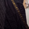 Heritage Minimalist: Black Mangalagiri Cotton Set