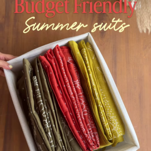 7012-1.png Sunshine Bandhani: Ready-to-Wear Cotton Summer Suit Collection