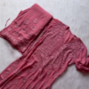 Vintage Onion Pink: Restocked Chikankari Viscose Kurti Set