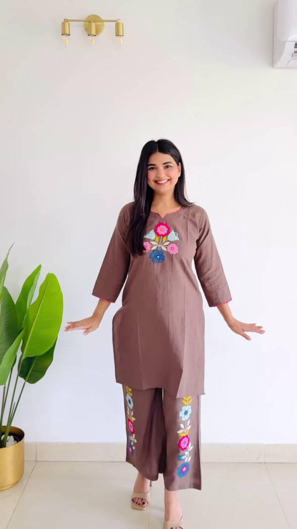 Lilac Whimsy: Tiered Garden-Stripe Midi Dress