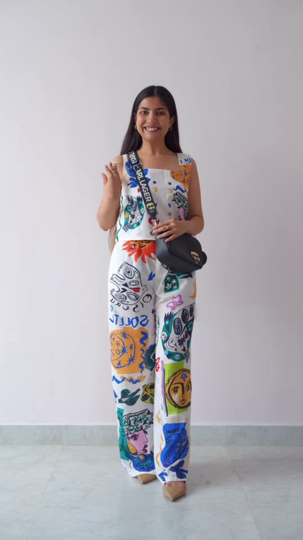 Elegant Black Embroidered Co-Ord Set
